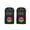 Black-2Pcs, variant on Portable Digital Hand Tally Counter, Electronic Manual Clicker, Hand Held Number Counter, Battery Powered Hand Click Counter for Gym,Coach,Inventory Counting,Event Score,People Count, Black-2Pcs