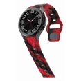 thumbnail image 4 of Correa de Silicona con Diseño Diamante para Galaxy Watch 7/6/5/4 Fe, Unisex, Resistente al Agua, Estilo Deportivo, 4 of 5