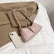thumbnail image 3 of Bolsos de mujer Bolso Hobo elegante Bolso simple para axilas Bolso bandolera (Rosa) Likrtyny Para Estrenar, 3 of 9
