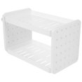 thumbnail image 3 of File Holder Desktop Book Rack Delicate Book Organizer Vertical Office Magazine Rack Home Supply, 3 of 8