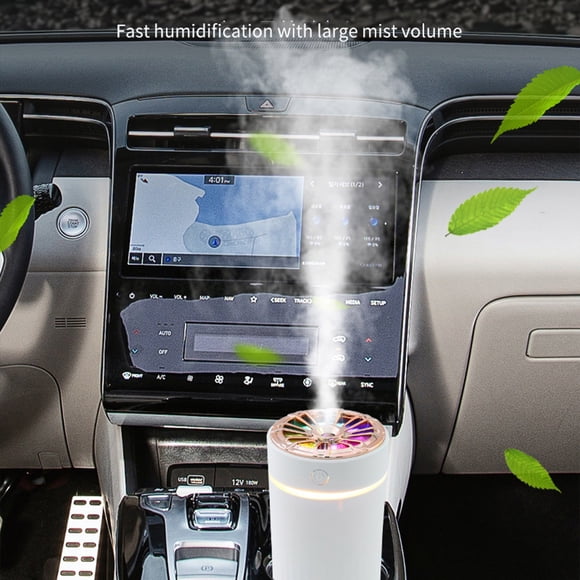 Xihbxyly Humidificador Portátil Phantom de Colores, Aromaterapia y Cuidado de La Piel, Hidratante y Purificador, Multiusos para Coche y Hogar, Relajación y Decoración, Capacidad de 270 Ml, Incluye Ca
