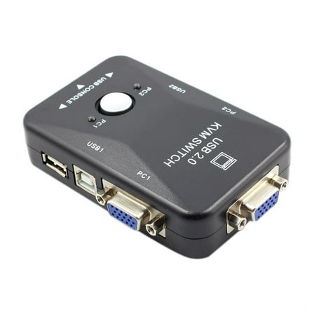 KVM Switch 2 Port VGA Switch USB 2.0 KVM Mouse Switcher Keyboard 1920X1080 Box Sharing Switch Vga Splitter
