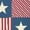 American Flag Star Print, variant on 70s Hippy Flowers Orange Pajama Sets for Women Capri Pajamas Short Sleeve Sleepwear with Pockets Lightweight Summer Loungewear 2 Piece Pjs Shorts Set Plus Size