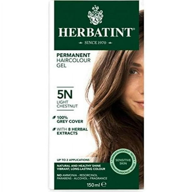 Herbatint - Couleur Permanente des Cheveux, 5N Marron Clair, 135ml