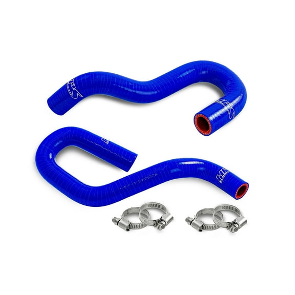 HPS Blue Silicone Heater Hose Kit Coolant Compatible for 07-15 Lexus GS350 07-11 GS450h 06-15 IS250 06-17 IS350 16-17 IS300 RC300 15-17 RC350 V6 2.5L 3.5L, 57-2183-BLUE