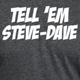 thumbnail image 3 of CafePress - Steve Dave Dark Men's Deluxe T Shirt - Mens Tri-blend T-Shirt, 3 of 4
