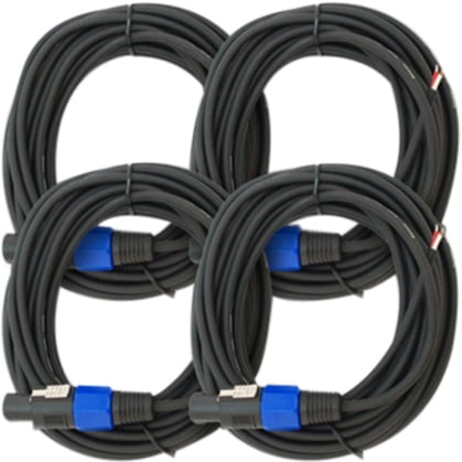 2 Conductor 12 Guage Seismic Audio TW12SRT35-35 Foot Speakon to Right Angle Speakon PA/DJ Speaker Cable 2 Conductor 12 Guage Seismic Audio TW12SRT35-35 Foot Speakon to Right Angle Speakon PA/DJ Speaker Cable
