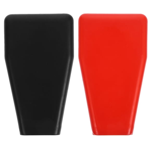 Soimiss 2Pcs Marine Battery Terminal Covers Durable Plastic Battery Pole Caps for Car and Boat Use