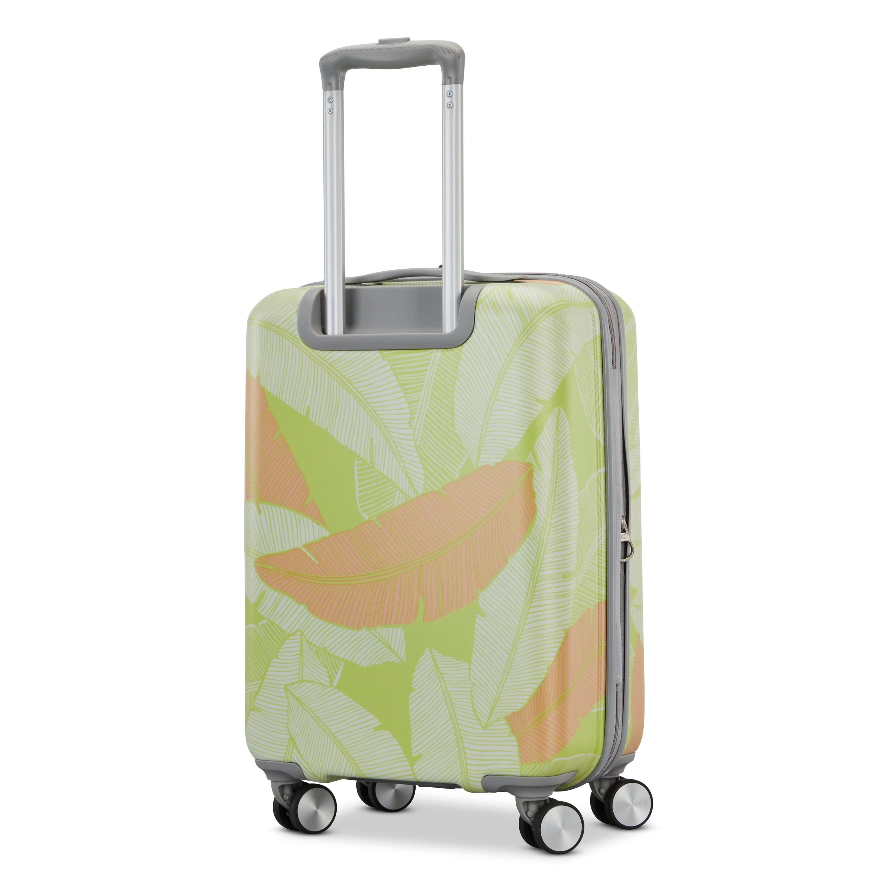 American Tourister Moonlight II 20-Inch Carry On Luggage with Spinner Wheels - Palm Print