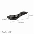thumbnail image 3 of Cast Iron Rooster Spoon Rest, Black, 3 of 4