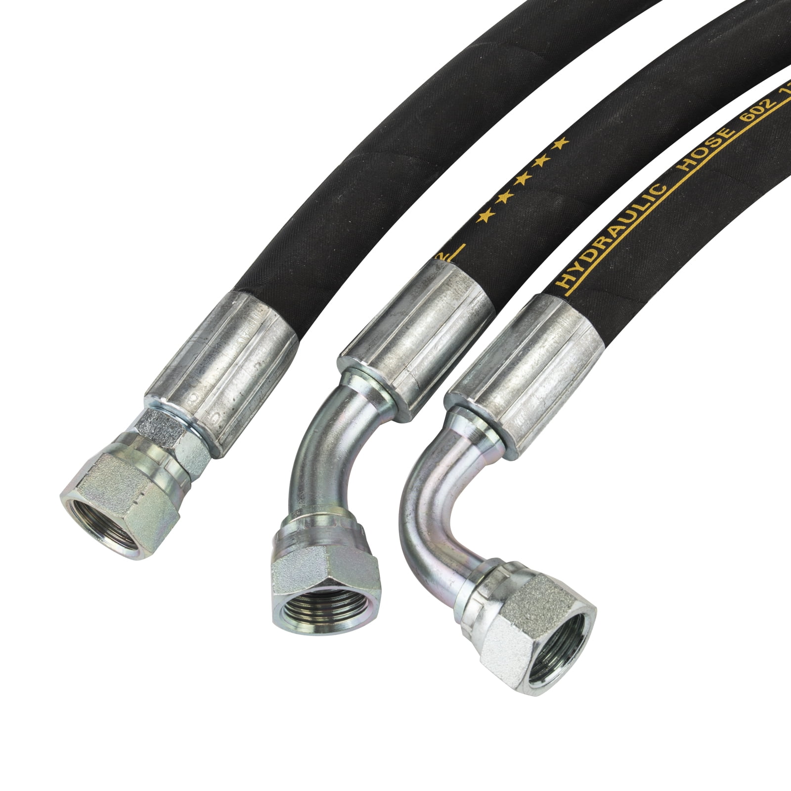 3mirrors Diesel Allison Transmission Cooler Lines Hoses Kit Compatible with 2006 - 2010 Chevy/GMC 6.6L Duramax w/ Adapters