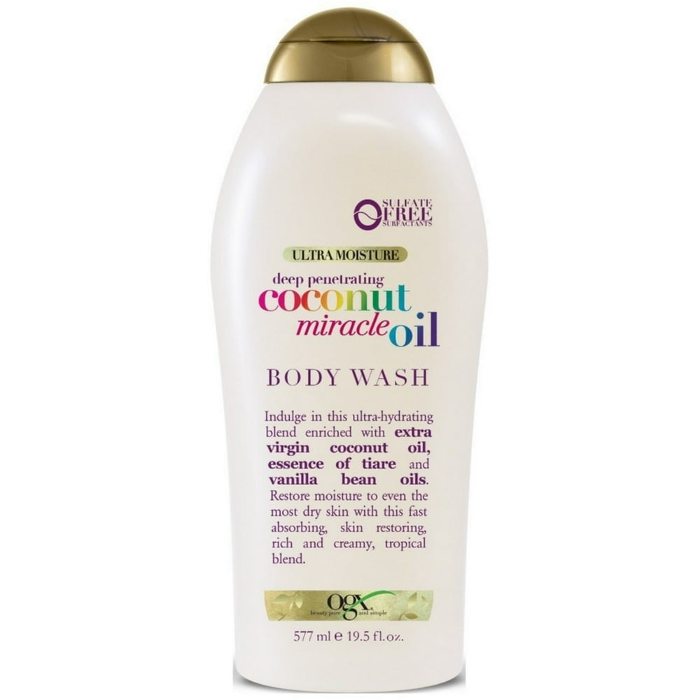 2 Pack OGX Extra Creamy + Coconut Miracle Oil Ultra Moisture Body