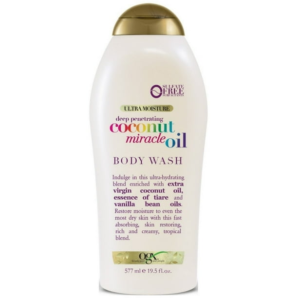 2 Pack OGX Extra Creamy + Coconut Miracle Oil Ultra Moisture Body