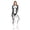 Grey A, variant on Halloween Wolf Cosplay Costume,Werewolf Full Bodysuit with Tail,Women's Animal Wolf Jumpsuit Catsuit Costume