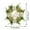 Green and White, variant on Godderr Wreaths for Front Door Valentine Wreath Hello Garland Door Decoration Hydrangea Rattan Ring Window Decoration Wall Hanging