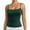 GN1, variant on Women's Sleeveless Tank Top Camisole with Adjustable Spaghetti Straps – Pure Color Basic Layering Piece for Everyday Wear, Y2K Casual Outfit Essential