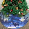 thumbnail image 4 of Christmas Tree Skirt 36" Fantasy Christmas Tree Deer (16) Xmas Tree Skirts Mat for New Year Holiday Christmas Party Decorations, 4 of 5