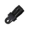 thumbnail image 2 of Tarp Clips Heavy Duty Lock Grip,Tarp Clamps for Cover Awnings, Outdoor Camping, Caravan Canopies, Car Covers, 10 PCS Per Pack (Black) 0.98x0.86x3.18", 2 of 9