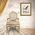 thumbnail image 3 of Reijer Stolk 20x24 Gold Ornate Framed and Double Matted Museum Art Print Titled - Designed Before Reclame Before `Fokker's Parasol Eagker '(1906), 3 of 4