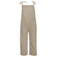 thumbnail image 5 of CFXNMZGR Jumpsuits for Women Fashion Bib Pants Overalls Baggy Rompers Jumpsuits with Pockets Casual Loose Bib Overall on Clearance, 5 of 7