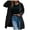 Black, variant on Women's Windproof Jacket Lightweight Raincoat Outerwear Water- Soft Thermal Winter Coat for Comfortable Outdoor Activities