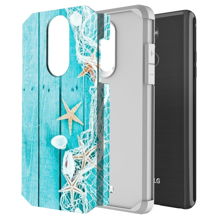 LG Stylo Case, LG Stylo Plus Case, Rosebono Hybird Drop