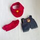 thumbnail image 2 of 2x Ropa De Muñeca Con Sombrero, Vestido De Muñeca De Moda Para Decoración De Muñeca Colgante De 17cm, 2 of 8