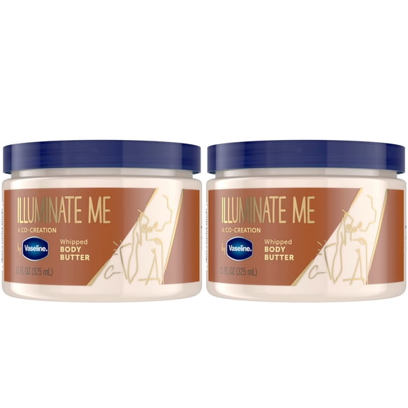 Crema corporal Lotion Vaseline Illuminate Me, 325 ml (paquete de 2)