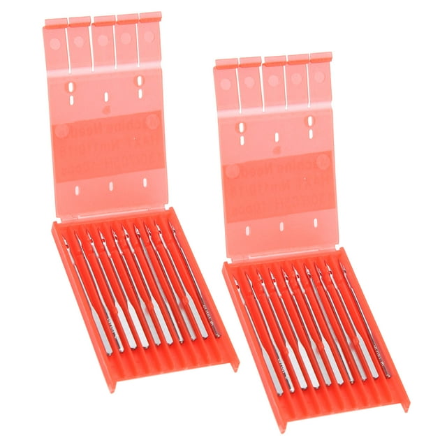 Universal Machine Needles, Practical Easy Installation Sewing Machine Needle Auxiliary Compatible Durable with Storage Box for Sewing Nm110/18,Nm100/16,Nm90/14