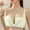 White, variant on Women's Push Up Bra, Womens Bras, Women Solid Color Seamless Front V Neck Side Bulge Soft Support Comfortableable Breathable Bra Black, 34/75AB