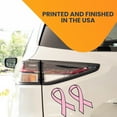 thumbnail image 3 of Magnet Me Up Support Breast Cancer Awareness Pink Ribbon Magnet Decal, 2 PK, 3.5x7 in, 3 of 7