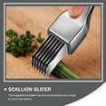 thumbnail image 4 of unbranded 2Ud Multifuncional De Vegetales En Acero Inoxidable Para Cocina Con Cubierta, 4 of 8