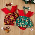 thumbnail image 2 of Newborn Baby Girls Christmas Tutu Romper Dress Party Jumpsuit Outfit Set Clothes 0-18M, 2 of 8