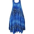 thumbnail image 4 of Women's Fashion Summer Round Neck Casual Sleeveless Ladies Printed Dress, 4 of 5