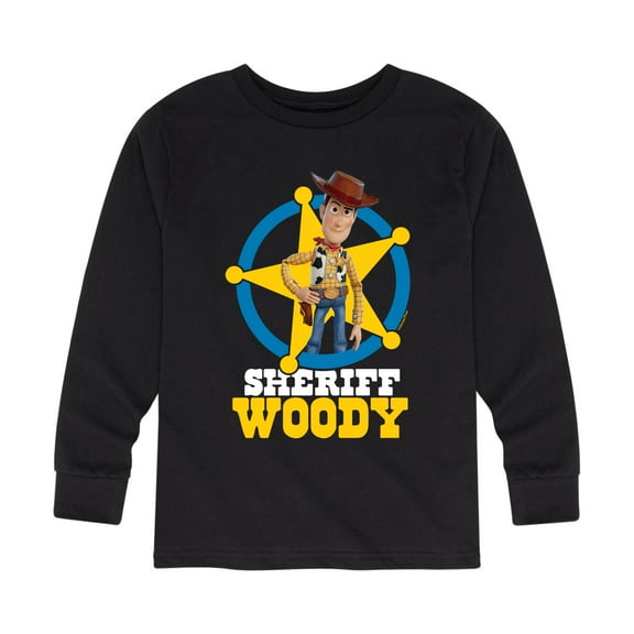 Toy Story - Sheriff Woody - Toddler And Youth Long Sleeve Graphic T-Shirt
