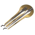 thumbnail image 1 of Jew's Harp Double Jews Harp Key Metal Mouth Harp Musical Instrument Professional Jaw Harp Instrument for Beginners, 1 of 7