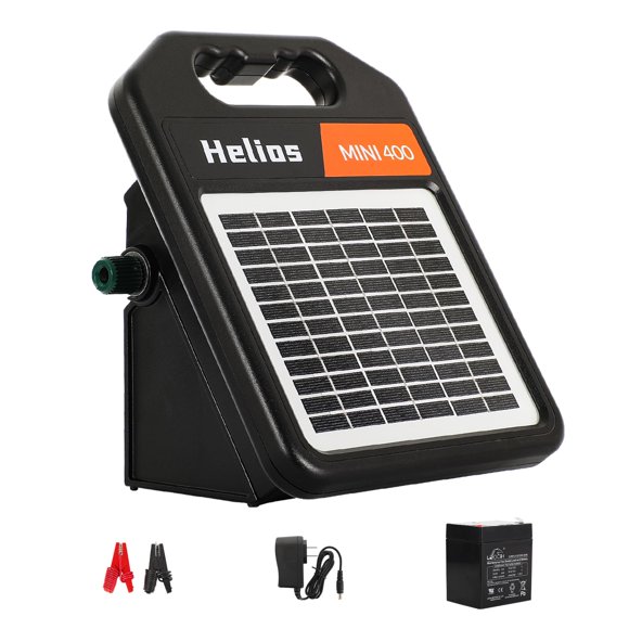 Cargador solar eléctrico para vallas ANDMON MINI400 0.4J 20 millas