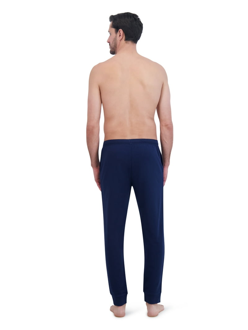 Hanes Originals men's 100% Cotton Terry Sleep Jogger - Walmart.com