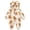 White, variant on Maqroz Animal Print Boys Girls Fleece Jumpsuit Long Sleeve Hooded Romper Cute Cubby Graphic Loungewear with Zip