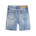 thumbnail image 3 of KIDSCOOL SPACE Baby Girls Boys Jeans Shorts,Ripped Simple Design Cute Summer Denim Pants,Blue,2-3 Years, 3 of 5