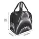 thumbnail image 3 of Disketp Black And White Shark Bolsa Térmica para Almuerzo para Hombre y Mujer, Ideal para Trabajo, Senderismo y Picnic, 3 of 8