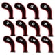thumbnail image 2 of Wosthever Paquete de 12 fundas de cabeza de golf de amplia compatibilidad, fundas de malla de calle, fundas de tela para regalo, accesorios para Putter, Golf Rojo Wosthever OD001000-00, 2 of 6