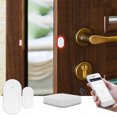 thumbnail image 1 of Accessoires de Bureau Qwtwty Alarme Magnétique Porte Intelligente Supporte Contrôle Assistant Vocal et Télécommande Application Téléphone Intelligent Sécurité Maison Capteur Sans Fil Abeille Violette Réseau, 1 of 6