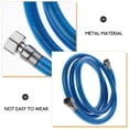thumbnail image 4 of MOVTOTOP 1Pcs Blue Heater Water Inlet Hose Plastic Hot and Cold Water Suitable 2m, 4 of 7