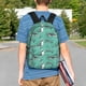 thumbnail image 4 of Easygdp Great White Shark Mochila Ligera de 15 Pulgadas para Estudiantes, Mochila Cómoda para la Escuela y Viajes, Correas Ajustables, 4 of 6