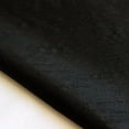 thumbnail image 2 of Fabric Mart Direct Black Faux Silk Fabric By The Yard, 42 inches or 107 cm width, 6 Continuous Yards Black Silk Fabric, Slubbed Faux Silk, Bridal Dress Silk Fabric, Wholesale Art Silk Fabric, 2 of 8