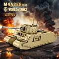 thumbnail image 2 of Set de bloques de construcción Reobrix TOG2 Tank WW2 British Armed 77032, 2 of 7