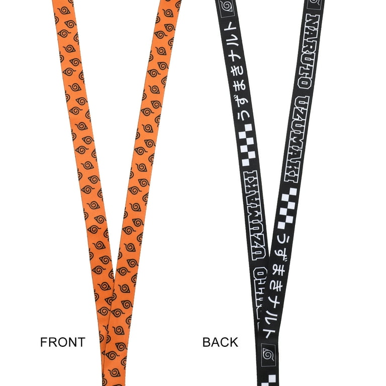 Naruto Shippuden The Nine 22-Inch Lanyard with Rubber Charm and