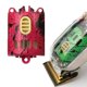 thumbnail image 1 of Carcasas protectoras con modificadas para bricolaje, reemplazo de carcasas para cortadoras de cabellero eléctricas inalámbricas 8591/8148 8504, , camuflaje rosa Macarena Cáscara del caso de la cortadora de pelo, 1 of 8