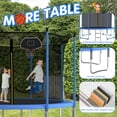 thumbnail image 5 of HEVAOTRY Trampoline for Kid Adult 10FT Outdoor Trampoline with Safety Enclosure Net ladder, 5 of 8